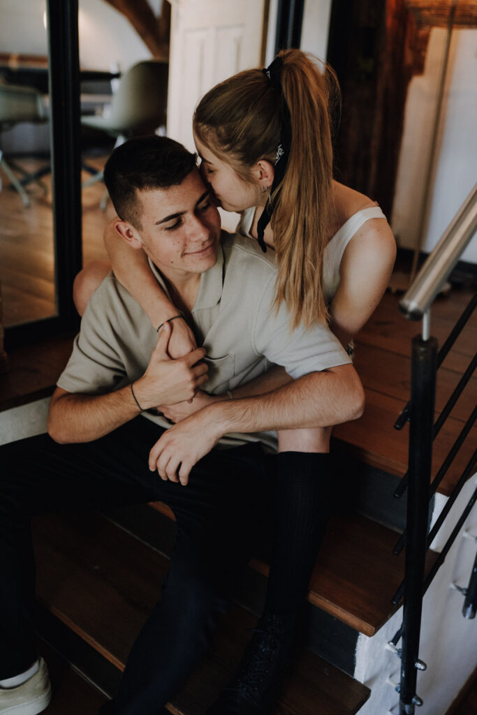 Paarshooting, Paarfotos, Homestory, Designbotschaft, Maria Vetterlein, Liebe, Hirschaid, Bamberg, Paarfotografin