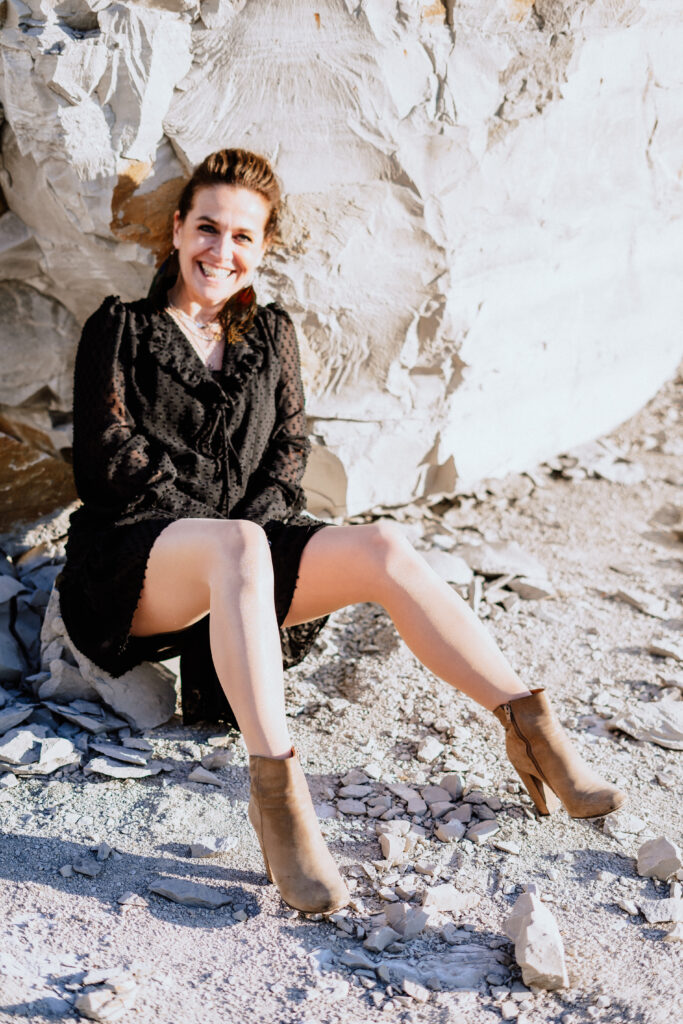 Bohoemian Shooting-Countryshooting-Portraitshooting-Steinbruch-Sunsetshooting