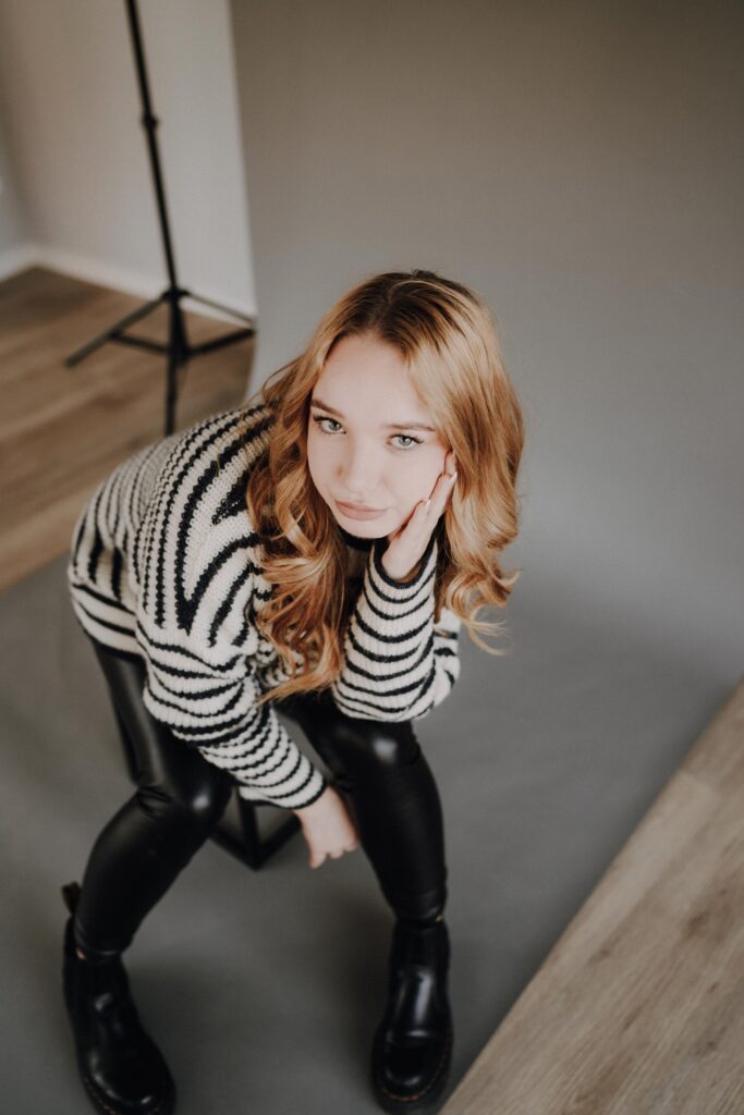 Portraitfoto, Portraitshooting, Studioshooting, Studioportrait, Womanportrait