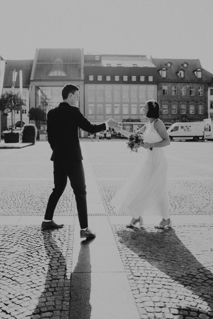 Hochzeitsreportage, Standesamt, Bamberg, Rathaus, Urban Wedding, Citywedding, Isabel&Paul